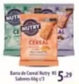 Rede DAS Barras de Cereal Nutry RS oferta