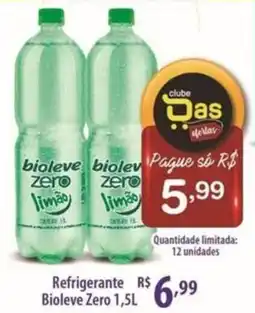 Rede DAS Refrigerante Bioleve Zero 1,5L oferta