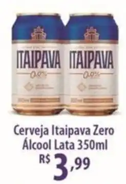Rede DAS Cerveja itaipava zero oferta