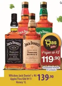 Rede DAS Whiskey jack daniel's apple/fire/old n°7/honey oferta