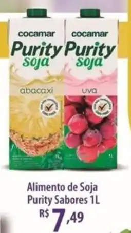 Rede DAS Alimento de Soja Purity Sabores oferta