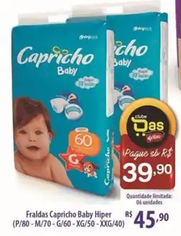 Rede DAS Fraldas capricho baby hiper oferta