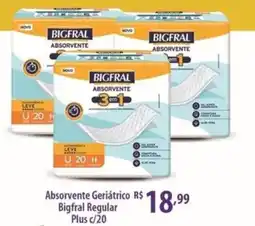 Rede DAS Absorvente geriátrico bigfral regular plus oferta