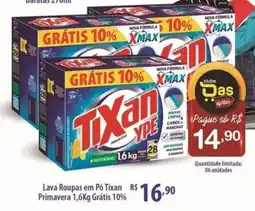 Rede DAS Lava Roupas em Pó Tixan Primavera oferta