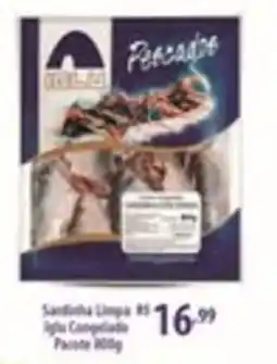 Rede DAS Sardinha limpa oferta