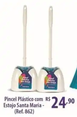 Rede DAS Pincel Plástico com Estojo Santa Maria oferta