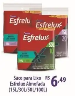 Rede DAS Saco para Lixo Esfrelux Almofada oferta