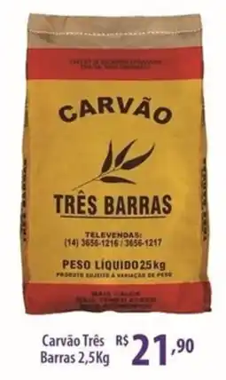 Rede DAS Carvão Três Barras oferta
