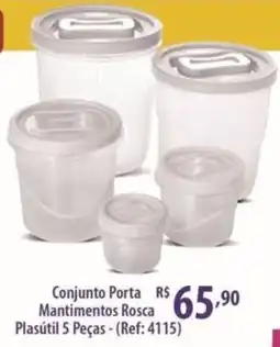 Rede DAS Conjunto porta mantimentos rosca oferta