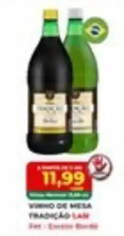 Rede Grande Sul Vinho de mesa tradição lage oferta