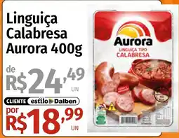 Supermercado Dalben Linguiça calabresa aurora oferta