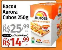 Supermercado Dalben Bacon aurora cubos oferta
