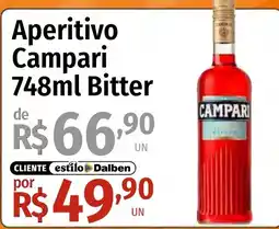 Supermercado Dalben Aperitivo Campari Bitter oferta
