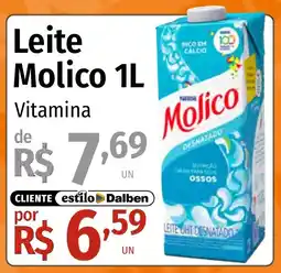 Supermercado Dalben Leite molico 1l vitamina oferta