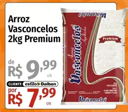 Supermercado Dalben Arroz Vasconcelos Premium oferta