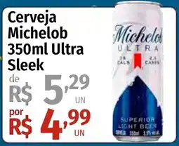 Supermercado Dalben Cerveja michelob 350ml ultra sleek oferta