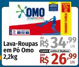 Supermercado Dalben Lava-Roupas em Pó Omo oferta