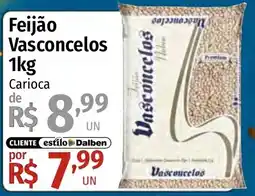 Supermercado Dalben Feijão Vasconcelos Carioca oferta
