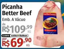 Supermercado Dalben Picanha better beef oferta
