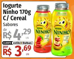 Supermercado Dalben Iogurte Ninho 170g C/ Cereal Sabeores oferta
