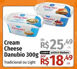 Supermercado Dalben Cream Cheese Danubio oferta