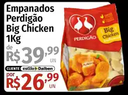 Supermercado Dalben Empanados Perdigão Big Chicken oferta