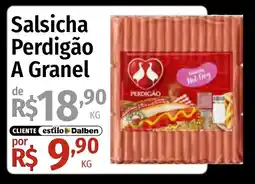 Supermercado Dalben Salsicha Perdigão A Granel oferta