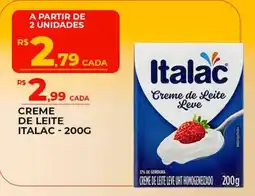 Supermercado Precito Creme de leite italac oferta