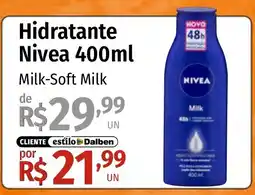 Supermercado Dalben Hidratante nivea milk-soft milk oferta