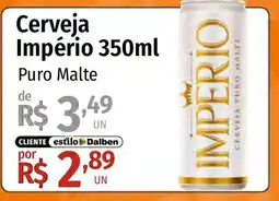 Supermercado Dalben Cerveja Império Puro Malte oferta