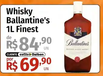 Supermercado Dalben Whisky Ballantine's 1L Finest oferta
