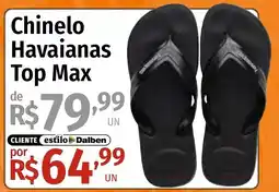 Supermercado Dalben Chinelo Havaianas Top Max oferta