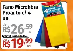 Supermercado Dalben Pano Microfibra Proauto oferta