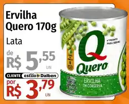 Supermercado Dalben Ervilha quero oferta