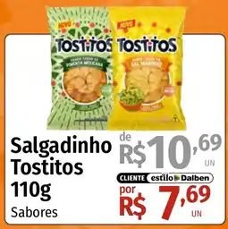 Supermercado Dalben Salgadinho Tostitos oferta