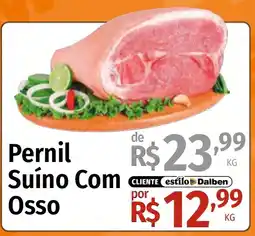 Supermercado Dalben Pernil Suíno Com Osso oferta