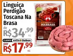 Supermercado Dalben Linguiça Perdigão Toscana Na Brasa oferta