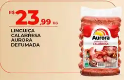 Supermercado Precito Linguiça calabresa aurora defumada oferta