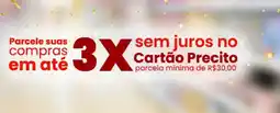 Supermercado Precito Cartão Precito oferta
