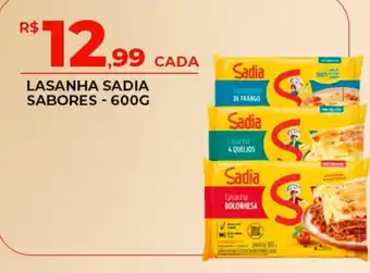 Supermercado Precito Lasanha sadia sabores oferta