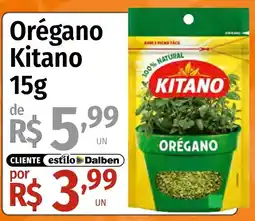 Supermercado Dalben Orégano Kitano oferta