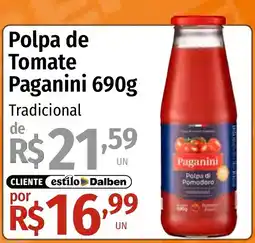 Supermercado Dalben Polpa de Tomate Paganini Tradicional oferta