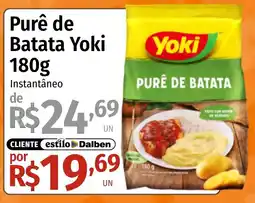 Supermercado Dalben Purê de Batata Yoki oferta