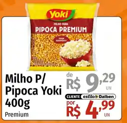 Supermercado Dalben Milho p/ pipoca yoki premium oferta