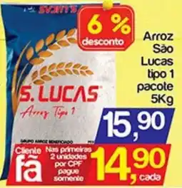 Supermercados Gricki Arroz São Lucas tipo 1 oferta