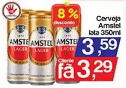 Supermercados Gricki Cerveja Amstel oferta