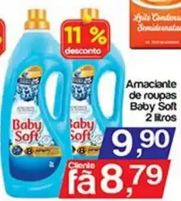 Supermercados Gricki Amacianete de roupas baby soft oferta