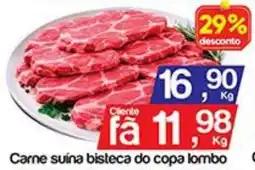 Supermercados Gricki Carne suína bisteca do copa lombo oferta
