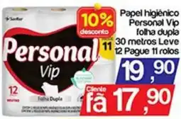 Supermercados Gricki Papel higiênico personal vip oferta