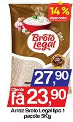 Supermercados Gricki Arroz Broto Legal tipo 1 oferta